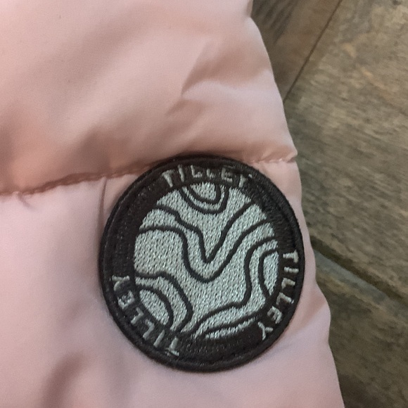 Kids Tilley reversible  pink fall/spring jacket. - Picture 2 of 5